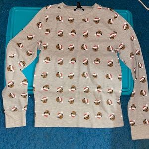 christmas pug long sleeve